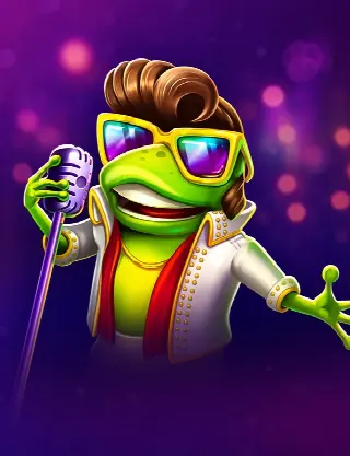 Elvis Frog in Vegas