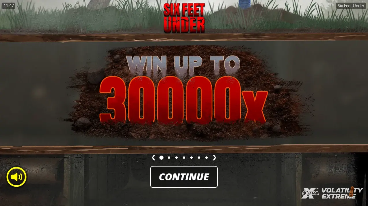 Splash screen with 30,000× max claim